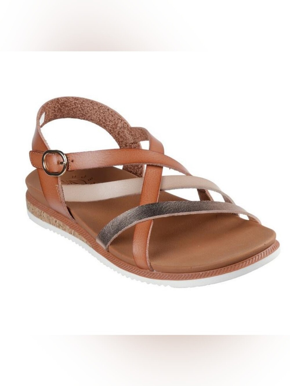 NEW Skechers Bobs Desert Kiss Adjustable Strappy Sandals 6.5 - Picture 5 of 12